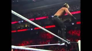 Seth Rollins Phoenix Splash - Royal Rumble 2015