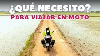 ¿Qué LLEVAR en tu VIAJE EN MOTO? 10+1 Accesorios IMPORTANTES