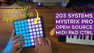 203 systems Mystrix Pro: An open source MIDI pad controller!