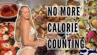 I stopped counting calories and I lost fat... || Week of Intuitive Eating - Morgan Venn