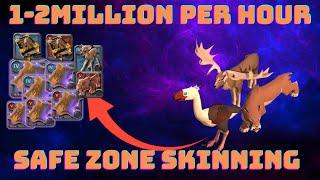 Earn 1-2M Per Hour with Safe Zone Skinning!  - Albion Online