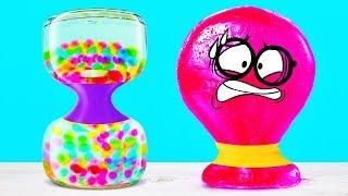 Slick Slime Sam Gets Bedazzled by ORBEEZ HOURGLASS