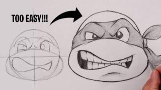 How To Draw Donatello    Teenage Mutant Ninja Turtles