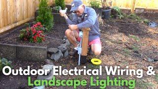 Outdoor Electrical Wiring and Landscape Lighting