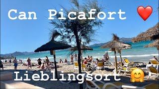 Can Picafort ️ Strand & Promenade  Lieblingsort ️ Mallorca im Nordosten  bestes Wetter ️ 28°
