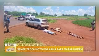 FURTO TERIA MOTIVADO O CRIME: MENOR TROCA MOTO POR ARMA PRA TENTAR MATAR HOMEM