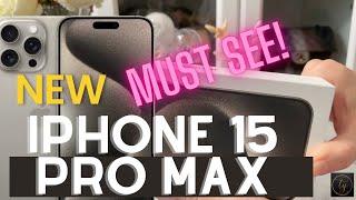 Iphone 15 Pro Max Unboxing | First Impression