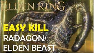 Elden Ring - "RADAGON/ ELDENBESTIE" Final Boss (EASY KILL GUIDE) - Melee Only/ No Summons!