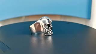 Keith Richards skull ring | MENS STERLING SILVER RING | Buy KEITH RICHARDS' SKULL RING online |