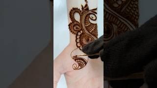 Easy new simple mehndi design #short#youtubeshort#mehndi#henna#shorts#viralshorts#arabicmehndi#mehnd