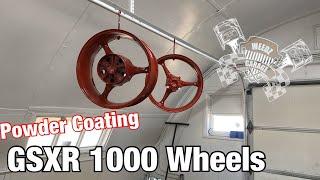 Powder Coating Wheels Prismatic Powders Astatic Red at 710 Performance