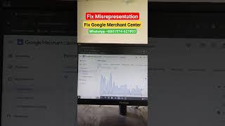 Google merchant center | Fix misrepresentation in google merchant center | Google shopping ads