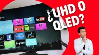 cómo elegir la televisión  Crystal UHD o QLED ideal. Principales diferencias entre ambas.