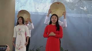 Vietnamese Youth from Holy Martyrs Parish Kansas City.  Dancing on World Ethnic Festival 2022