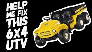 THEMOWERMEDIC1 NEEDS YOUR HELP! LESCO 6x4 UTV “literally drove it until the wheels fell off”￼