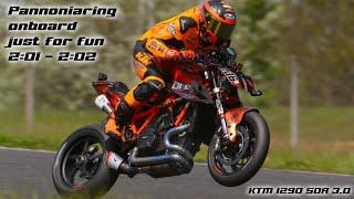 Onboard Pannoniaring training / KTM 1290 Superduke R