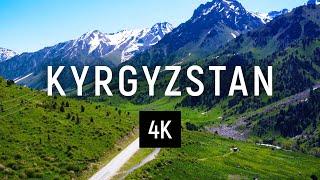 Кыргызстан (Киргизия) в 4К - Природа Киргизии -  4K Drone - Красивейшая страна для путешествий