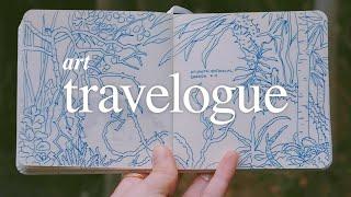 Art Travelogue | Solo roadtrip from Brooklyn to Atlanta, off-desk sketching, client crowd scenes