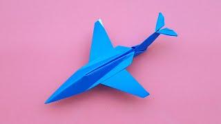 How To Make Paper Airplane | Fighter Jet Plane |Origami Plane | Easy Paper Plane Origami Jet Fighter