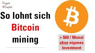 So lohnt sich Bitcoin Mining - 5 Möglichkeiten ohne Investment!