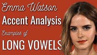 Accent Coach Reacts: Emma Watson | Examples of LONG VOWELS