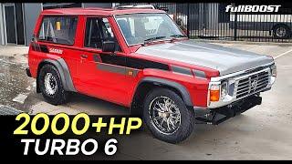 Inside a 2000+hp Nissan Patrol TB48 turbo - EVILGQ | fullBOOST