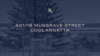 401/16 Musgrave Street, Coolangatta | Gold Coast Real Estate | Kollosche