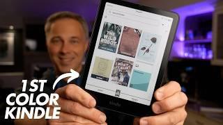 First COLOR Amazon Kindle - Colorsoft Unboxing - Setup - First Look!