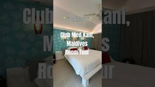 Club Med Kani, Maldives Superior Beachfront room tour. #clubmed #maldivesresorts #maldives #travel