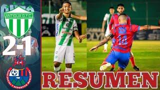 Antigua GFC vs Municipal 2-1 RESUMEN Y GOLES JORNADA 4 TORNEO CLAUSURA 2025