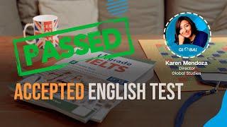 ACCEPTED ENGLISH TESTS