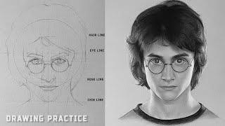 Drawing Practice - Harry Potter Drawing