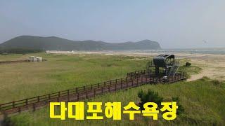 부산 다대포해수욕장 드론영상 Busan Dadaepo Beach Drone Video