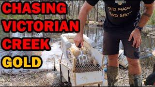 AUSSIE GOLD in a VICTORIAN CREEK