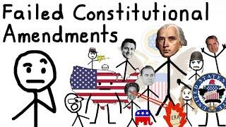 Failed Constitutional Amendments