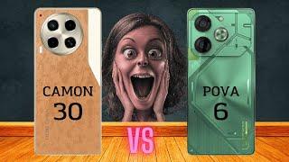 Tecno Camon 30 vs Tecno Pova 6