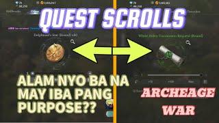 Quest Scrolls Secrets: Crafting Delphinad's Star & High-Tier Scrolls in ArcheAge War!