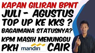 KAPAN BPNT JULI-AGUSTUS CAIR KE KKS️SAMPAI DIMANA STATUSNYA️