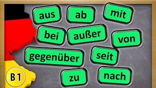 Master German Prepositions: Top 10 Dative Prepositions You Must Know