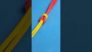 Very easy knot rope. #knottying #easyknot #outdoorskills #climbing #usefulknot