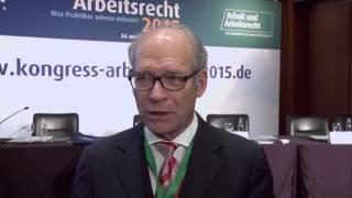 Kongress Arbeitsrecht: Prof. Dr. Jobst-Hubertus Bauer