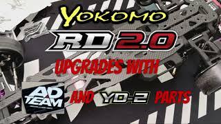 Yokomo Rookie Drift 2.0 (RD2.0) upgrades with Team AD and YD2 parts