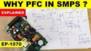 {1070} Why PFC is used in SMPS? Power Factor Correction