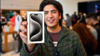 Comprando el 1er iPHONE 15 Pro Max en México  | "Llegué a las 7 A.M"  