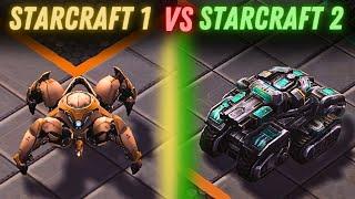 CHEESY SC1 Vs SC2 Matchup! SC Evo Complete (Modded) StarCraft 2 Cast