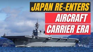 Japan re-enters the aircraft carrier era, #japannavy #izumo  #jskaga #aircraftcarrier