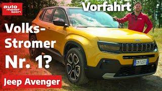 Jeep Avenger: Der wahre Volks-Stromer? – Fahrbericht | auto motor und sport