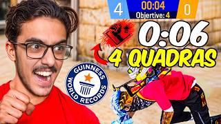 I Broke Mr ABU's 4 Quadras World Record With Fist Only!