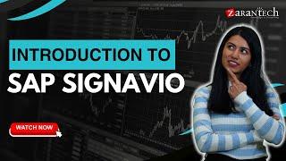 Introduction to SAP Signavio | ZaranTech