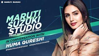 Huma Qureshi at #MarutiSuzukiStudio I Auto Expo 2020 | #MarutiSuzukiAE20